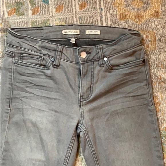 Calvin Klein grey wash jeans - Picture 2 of 4